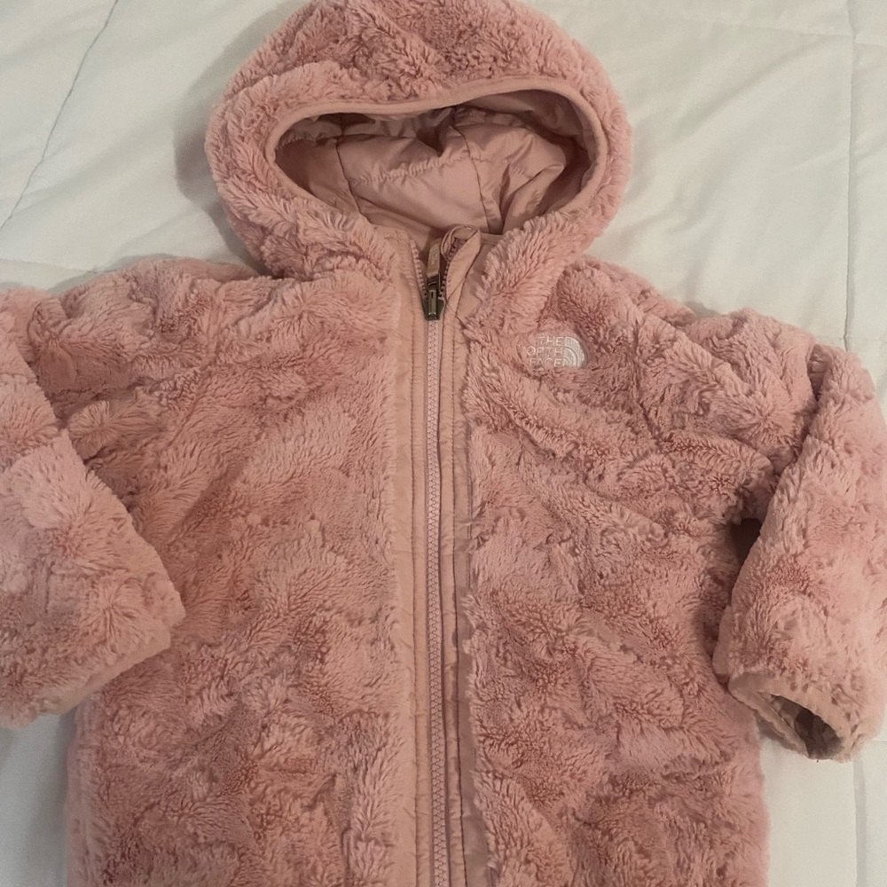 3T North Face Mossbud Reversible Toddler Coat